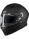 MT Stinger 2 Pure A1 Schwarz Matt Motorradhelm Volles Gesicht ECE 22.06 1450gr