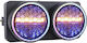 SLS Moving Light LED DMX Warm White / RGB / Yellow