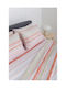 Viokarpet Bed Sheet Naf Naf Summit 151 Vinson Red Set Super-Double Rubber Hugger