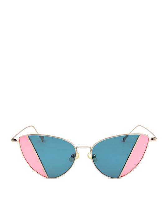 Eyepetizer Gold Sunglasses with Frame