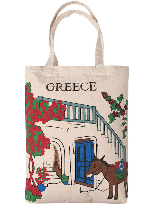 Silk Fashion Υφασμάτινη Τσάντα για Ψώνια