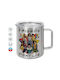Koupakoupa Friends Don't Lie Metallic Mug with Lid Brown 300ml
