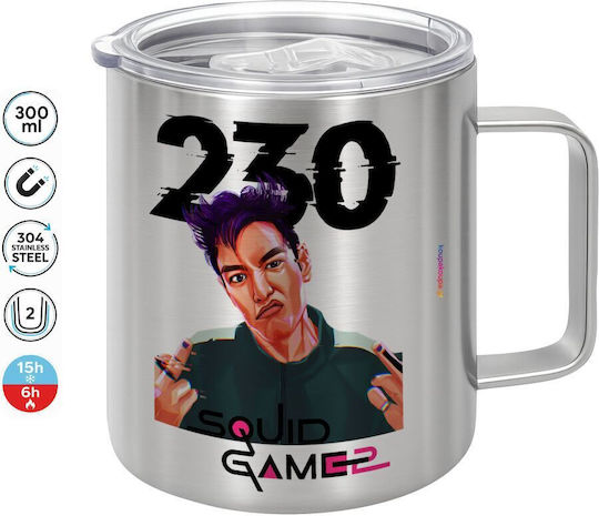 Koupakoupa Squid Game 2 Κούπα Μεταλλική 300ml Koupakoupa Squid Game 2 Κούπα Μεταλλική 300ml