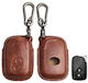 Leather Car Key Case Lexus 2 Buttons