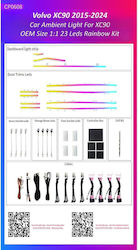 Atmospheric Lighting Volvo Xc90 2015-2024 Oem Ambient Light Kit 1:1 Atmospheric Lighting Volvo Xc90 2015-2024 Oem Ambient Light Kit 1:1