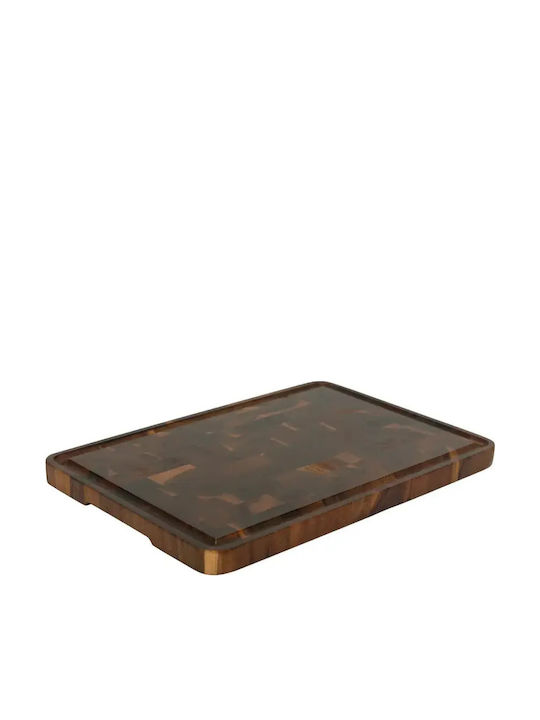 End Grain Дървено Плато За Сервиране 35x24см pl...