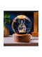 Decorative Table Lamp Night RGB Crystal Ball 8x6cm lamp1060