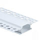Jager Profil De Aluminiu Pentru Placă De Gips-Carton 2m Argintiu Bandă LED Acoperire Opal Led5149