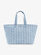 Damentasche Shopper Schulter Hellblaue