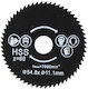 Hofftech Δίσκος Κοπής Μετάλλου με 60 Δόντια 54.8mm