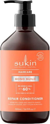 Sukin Naturals Conditioner Αναδόμησης/Θρέψης για Ταλαιπωρημένα Μαλλιά 500ml