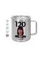 Koupakoupa Squid Game 120 Cho Hyun-ju Metallic Mug With Lid Silver 300ml