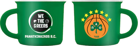 Panathinaikos Ceramic Mug Green