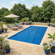 vidaXL Solar Poolabdeckung Schwarz 1000x500cm