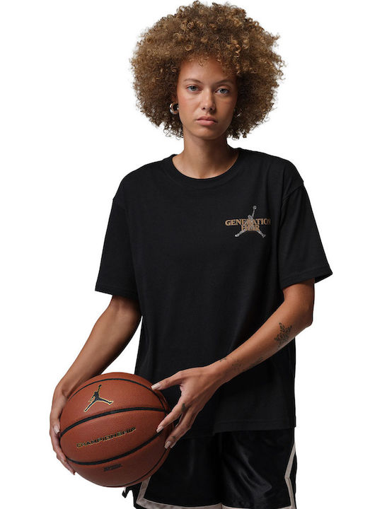 Γυναικείο T-shirt Dri-Fit Μαύρο