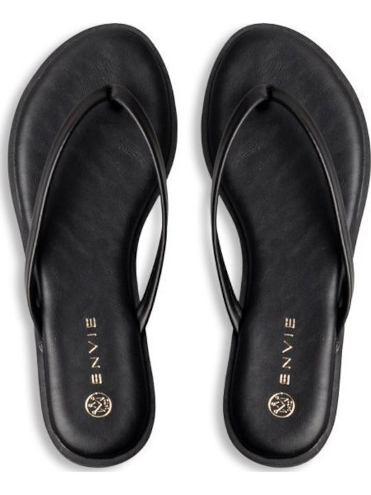 Envie Shoes Γυναικεία Σανδάλια Μαύρα