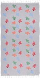 Silk Fashion Prosop-Pareo Gri Silk Fashion Prosop-Pareo Gri