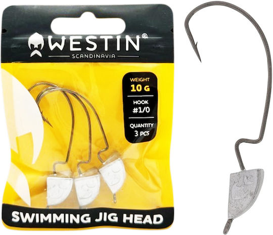 Μολυβοκεφαλή Westin Swimming Jighead 3,5 Γρ #2/0