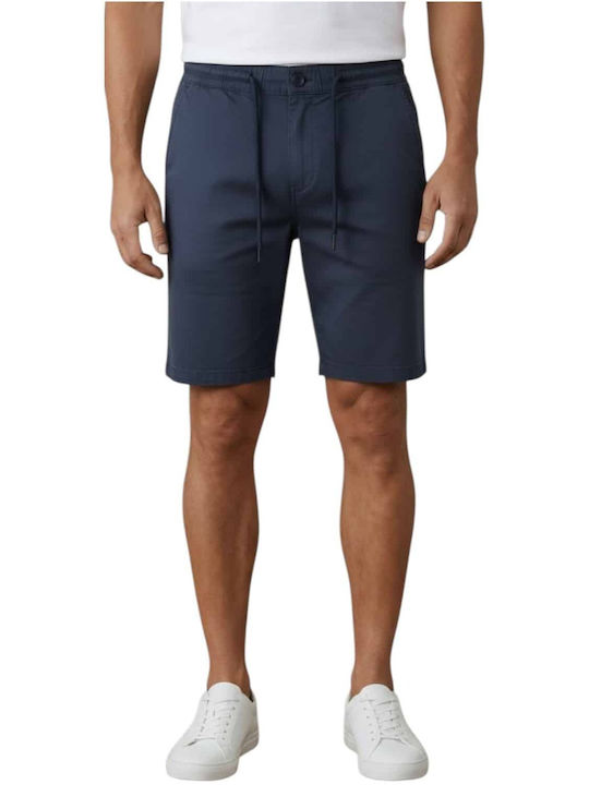 Frank Tailor Ανδρική Βερμούδα Chino Μπλε