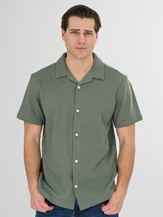 Rebase Short Sleeve Shirt Sage Green