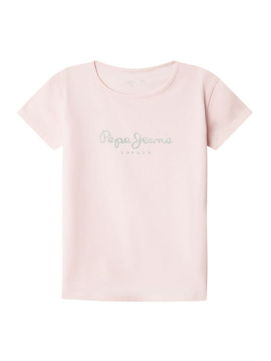 Pepe Jeans Kids Top Short-sleeved Pink