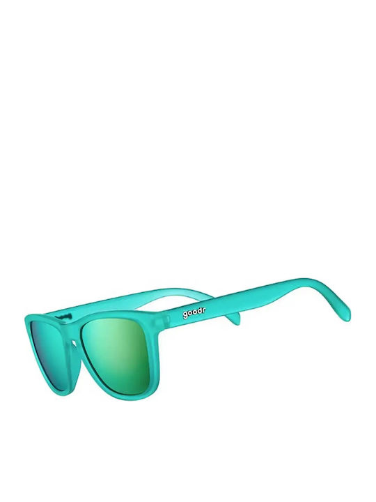 Goodr Unisex Γυαλιά Ηλίου με Τιρκουάζ Σκελετό και Πολύχρωμο Φακό G00575-OG-02