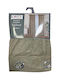 Chios Hellas Curtain With Brown Grommets 140x260cm