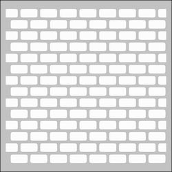 Artdeco Stencil 30x30cm Brick Pattern 130
