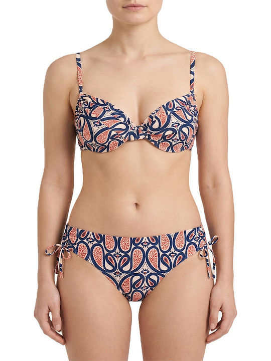 Set Bikini Μπλε C-6401 BLUE S26