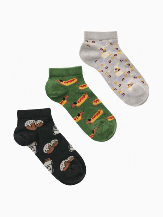 Walk Kids' Bamboo Socks Multicolour 3 Pairs