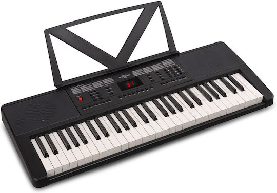 Max Keyboard RHAPSODY54 with 54 Keys with Stand Black