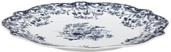 Estia Reverie Shallow Porcelain Blue Plate Diameter 19cm