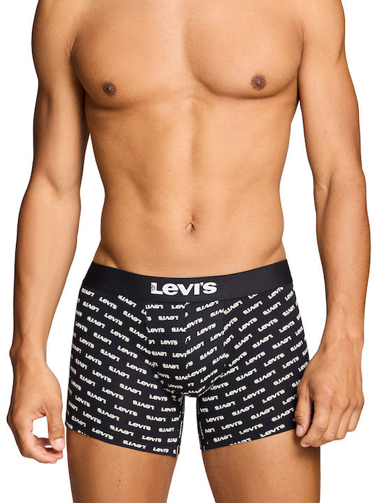 Herren Boxershorts Schwarz 2er Pack