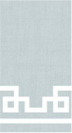Set Party Napkins Silver Rive Gauche 11954g 33x40 Cm Caspari 15 Pieces