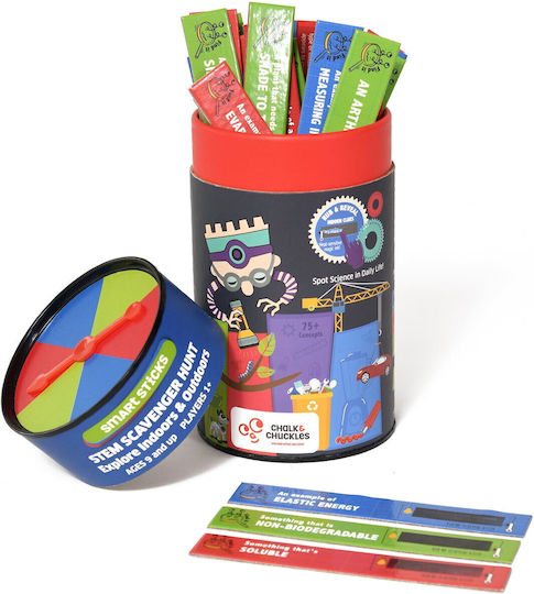 Επιτραπέζιο Παιχνίδι Smart Sticks για 1-4 Παίκτες 9+ Ετών CCPPL065 (EN) Chalk & Chuckles