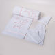 Nuova Vita Set Christening Oilcloths Stars Pink...