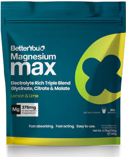 BetterYou Χηλικό Γλυκινικό Μαγνήσιο 135gr Lemon Lime