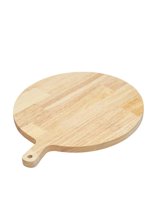 Wooden Pizza Serving Platter with Handle 32x32cm pl10055.060