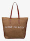 Roxy Fabric Brown Beach Bag