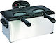 Crown CDF-6L3000 Deep Fryer 6lt Silver