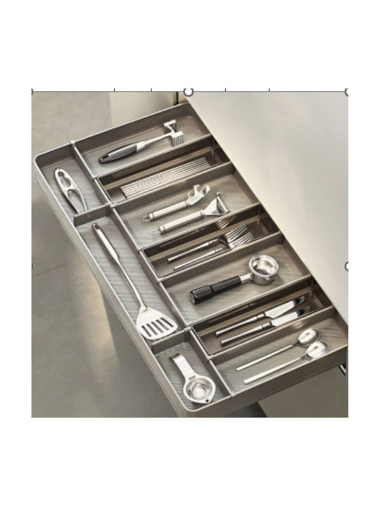 Higold Drawer Cutlery Tray 86.4x46x10cm Grey