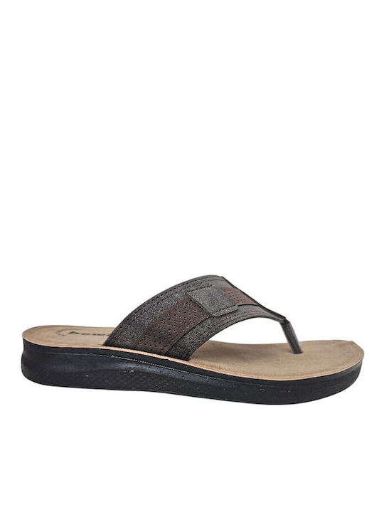 Men's Sandals in Brown Colour 56.S698-4865-BROWN