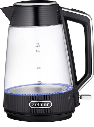 Zelmer Elegant Line Βραστήρας 1.7lt 2200W Γκρι