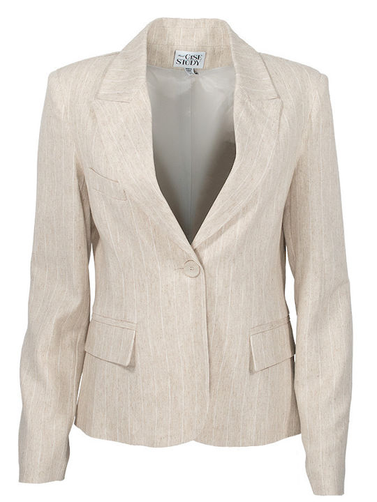 Forel Damen Blazer Beige