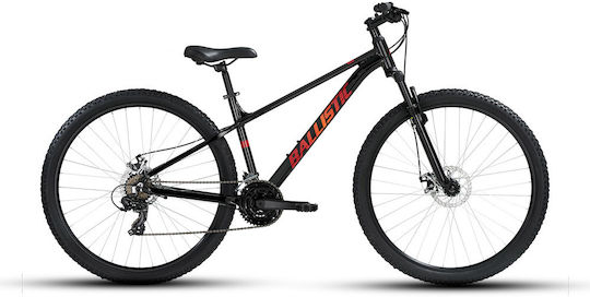 Ballistic Hermes 29" 2026 Schwarzes Mountainbike mit 7 Gängen