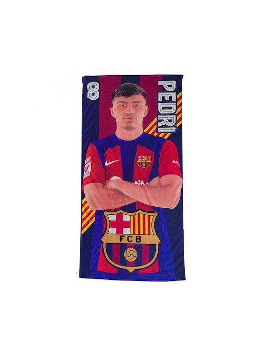 F.C. Barcelona Fitnesshandtücher mit Mikrofaser Mehrfarbig 70x140cm