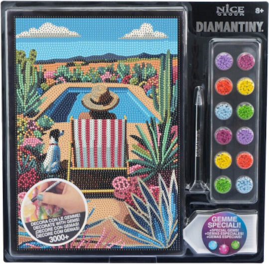 Nice Group Diamond Mosaic Gems Diamond Painting Travel Art 96431