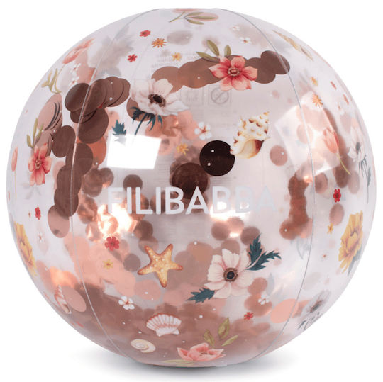 Filibabba Φουσκωτή Μπάλα Θαλάσσης Ocean Blossom Confetti