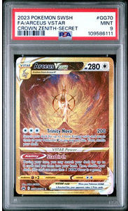 Fa Arceus Vstar Swsh #gg70 Psa 9