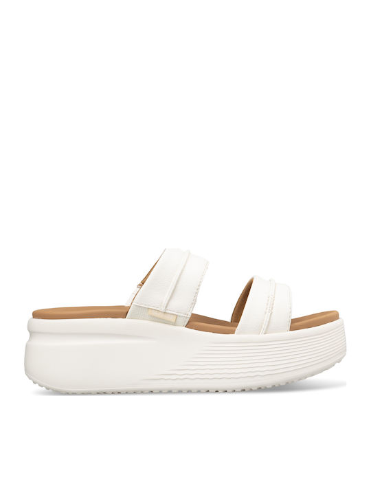 Platforme Dama Tip Slip On Bej